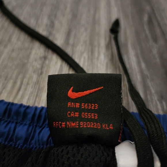 Vintage x 90s Nike Swoosh Waist Line Men's Track Pants - Picture 9 of 12